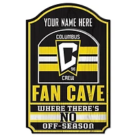 WinCraft Columbus Crew Personalized 11'' x 17'' Wood Sign