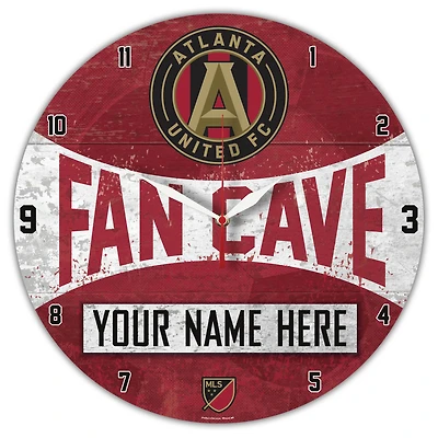 WinCraft Atlanta United FC Personalized 14'' Round Wall Clock