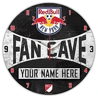WinCraft New York Red Bulls Personalized 14'' Round Wall Clock