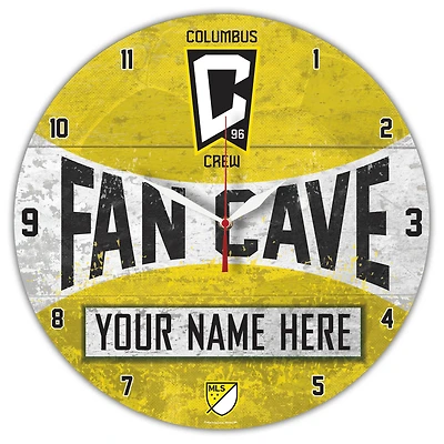 WinCraft Columbus Crew Personalized 14'' Round Wall Clock