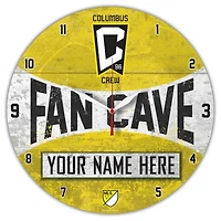 WinCraft Columbus Crew Personalized 14'' Round Wall Clock