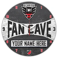 WinCraft D.C. United Personalized 14'' Round Wall Clock