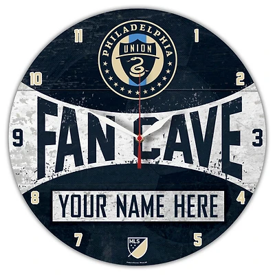 WinCraft Philadelphia Union Personalized 14'' Round Wall Clock