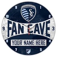 WinCraft Sporting Kansas City Personalized 14'' Round Wall Clock