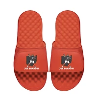 Unisex ISlide Joe Burrow Green NFLPA Player Silhouette Slide Sandals