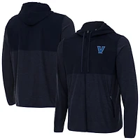 Men's Antigua Navy Villanova Wildcats Sway Full-Zip Hoodie Jacket