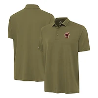 Men's Antigua Olive Boston College Eagles Reprocess Polo