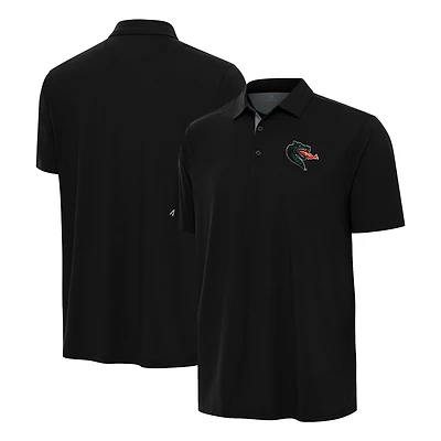 Men's Antigua Black/Gray UAB Blazers Era Polo