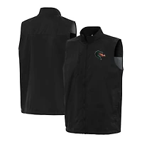 Men's Antigua  Black UAB Blazers Brisk Full-Zip Vest