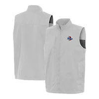 Men's Antigua Tulsa Golden Hurricane Brisk Full-Zip Vest