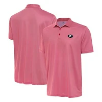 Men's Antigua Red Georgia Bulldogs Rings Polo