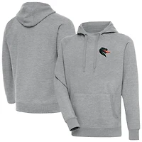 Men's Antigua Heather Gray UAB Blazers Big & Tall Victory Pullover Hoodie