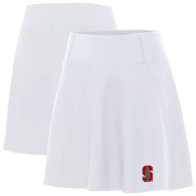 Women's Antigua  White Stanford Cardinal Chip Skort