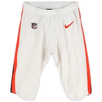 Martin Emerson Jr. Cleveland Browns Game-Used White Nike Pants vs. Dallas Cowboys on September 8, 2024