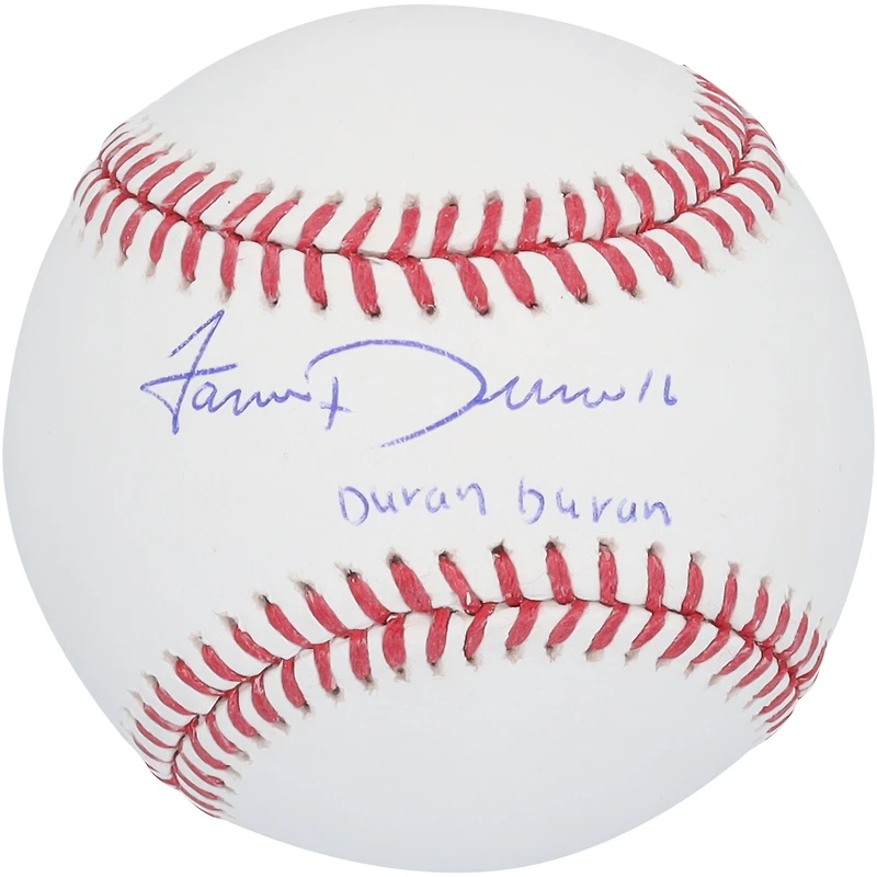 Jarren Duran Boston Red Sox Autographed Baseball with "Duran Duran" Inscription