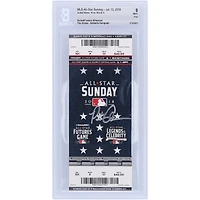 Pete Alonso New York Mets Autographed Beckett Fanatics Witnessed Authenticated 9 Ticket from July 15, 2018 - MLB All-Star Sunday