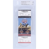 Kris Bryant Chicago Cubs Autographed Beckett Fanatics Witnessed Authenticated Auto 10 Ticket from July 13, 2014 - MLB All-Star Sunday