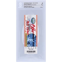 Bryce Harper Washington Nationals Autographed Beckett Fanatics Witnessed Authenticated 9 Ticket from April 28, 2012 with "MLB Debut" Inscription - MLB Debut & 1st MLB Hit