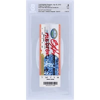 Bryce Harper Washington Nationals Autographed Beckett Fanatics Witnessed Authenticated Auto10 Ticket from April 28, 2012 with "MLB Debut" Inscription - MLB Debut & 1st MLB Hit