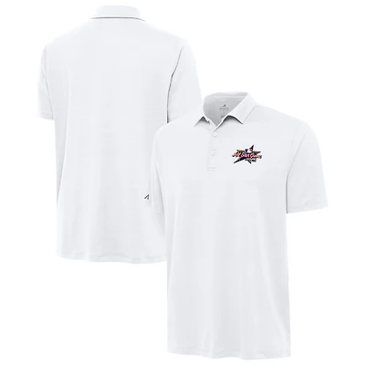 Men's Antigua White 2025 MLB All-Star Game Reprocess Polo