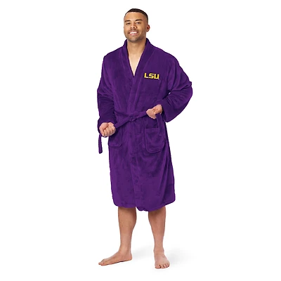Men's The Northwest Group  Purple LSU Tigers Silk Touch Bathrobe