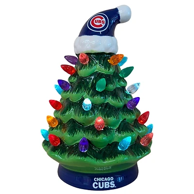 Chicago Cubs 8" LED Light Up Christmas Tree