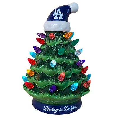 Los Angeles Dodgers 8" LED Light Up Christmas Tree