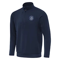 Men's Antigua  Navy Bay FC Generation Quarter-Zip Jacket