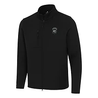 Men's Antigua Black NJ/NY Gotham FC Objection Full-Zip Jacket