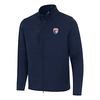 Men's Antigua Navy San Diego Wave FC Objection Full-Zip Jacket