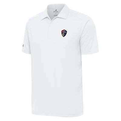 Men's Antigua White North Carolina Courage Tribute Polo