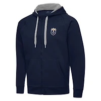 Men's Antigua Navy Seattle Reign FC Victory Full-Zip Hoodie