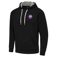 Men's Antigua Black Orlando Pride Victory Pullover Hoodie