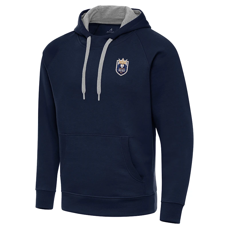 Men's Antigua Navy Seattle Reign FC Victory Pullover Hoodie
