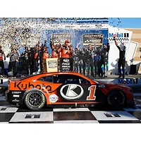 Action Racing Ross Chastain 2024 Hollywood Casino 400 Race Winner 1:24 Elite Foil Number Die-Cast Car