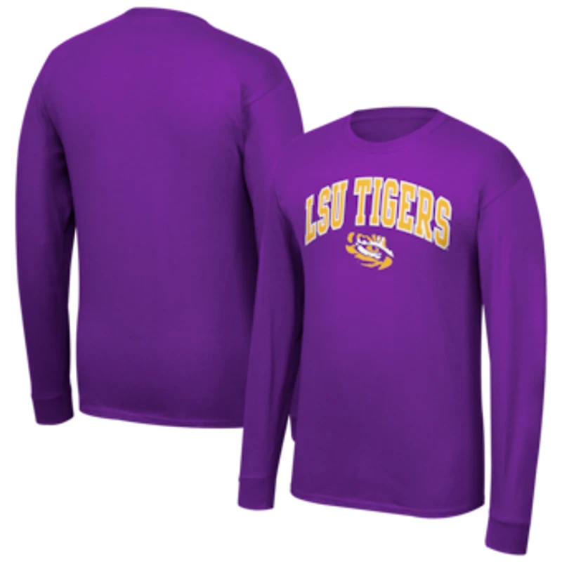 Men's Fanatics Purple LSU Tigers Core Long Sleeve T-Shirt