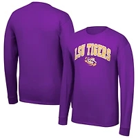 Men's Fanatics Purple LSU Tigers Core Long Sleeve T-Shirt