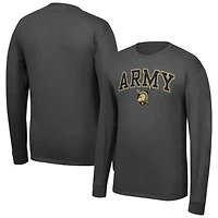 Men's Fanatics Charcoal Army Black Knights Core Long Sleeve T-Shirt