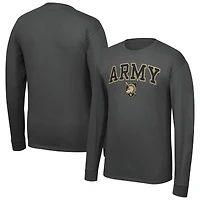 Men's Fanatics Charcoal Army Black Knights Core Long Sleeve T-Shirt