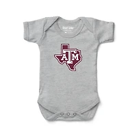 Newborn & Infant Chad Jake Heather Gray Texas A&M Aggies Bodysuit