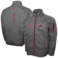 Men's Franchise Club Gray Ohio State Buckeyes XT2 Softshell Full-Zip Jacket
