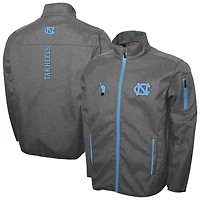Men's Franchise Club Gray North Carolina Tar Heels XT2 Softshell Full-Zip Jacket