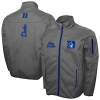 Men's Franchise Club Gray Duke Blue Devils XT2 Softshell Full-Zip Jacket