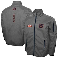 Men's Franchise Club Gray Auburn Tigers XT2 Softshell Full-Zip Jacket