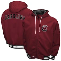 Men's Franchise Club Garnet South Carolina Gamecocks Grind Full-Zip Hoodie Jacket