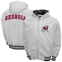 Men's Franchise Club Georgia Bulldogs Grind Full-Zip Hoodie Jacket