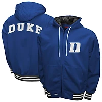 Men's Franchise Club Royal Duke Blue Devils Grind Full-Zip Hoodie Jacket
