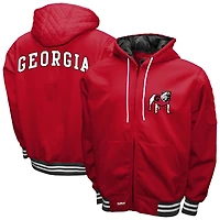 Men's Franchise Club Georgia Bulldogs Grind Full-Zip Hoodie Jacket