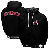Men's Franchise Club Georgia Bulldogs Grind Full-Zip Hoodie Jacket
