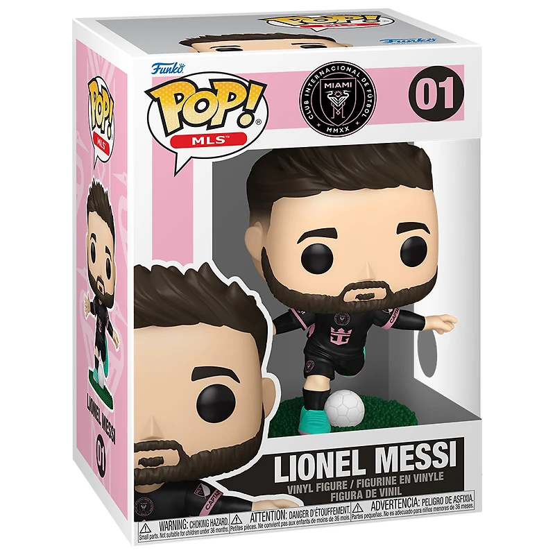 Funko Lionel Messi Inter Miami CF #1 Secondary Jersey Pop! Vinyl Figure